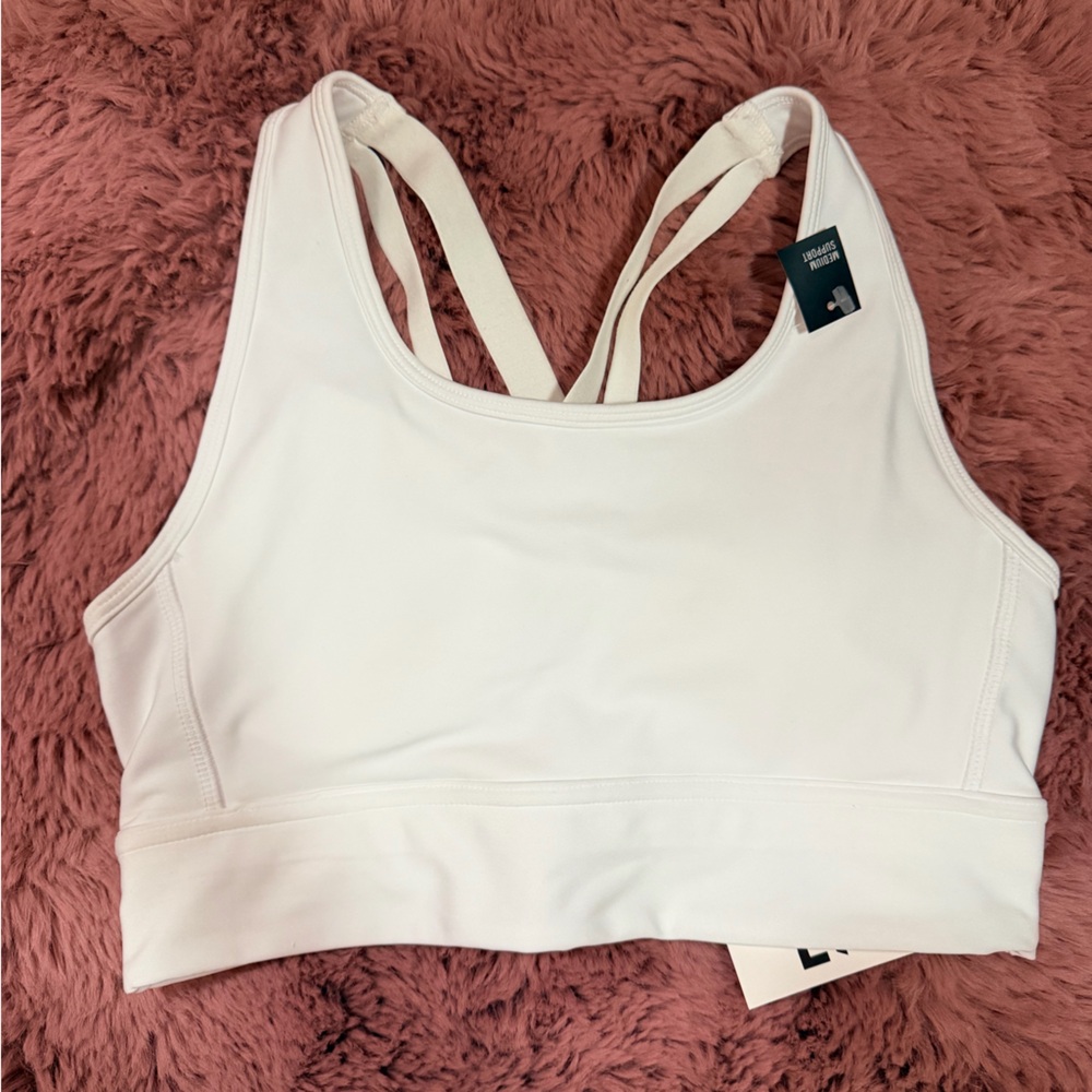 DSG Classic White Sports Bra